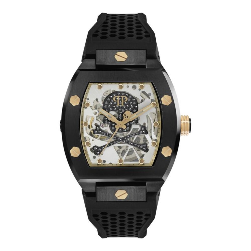 Philipp Plein The $keleton Automatic Watch Black Mens